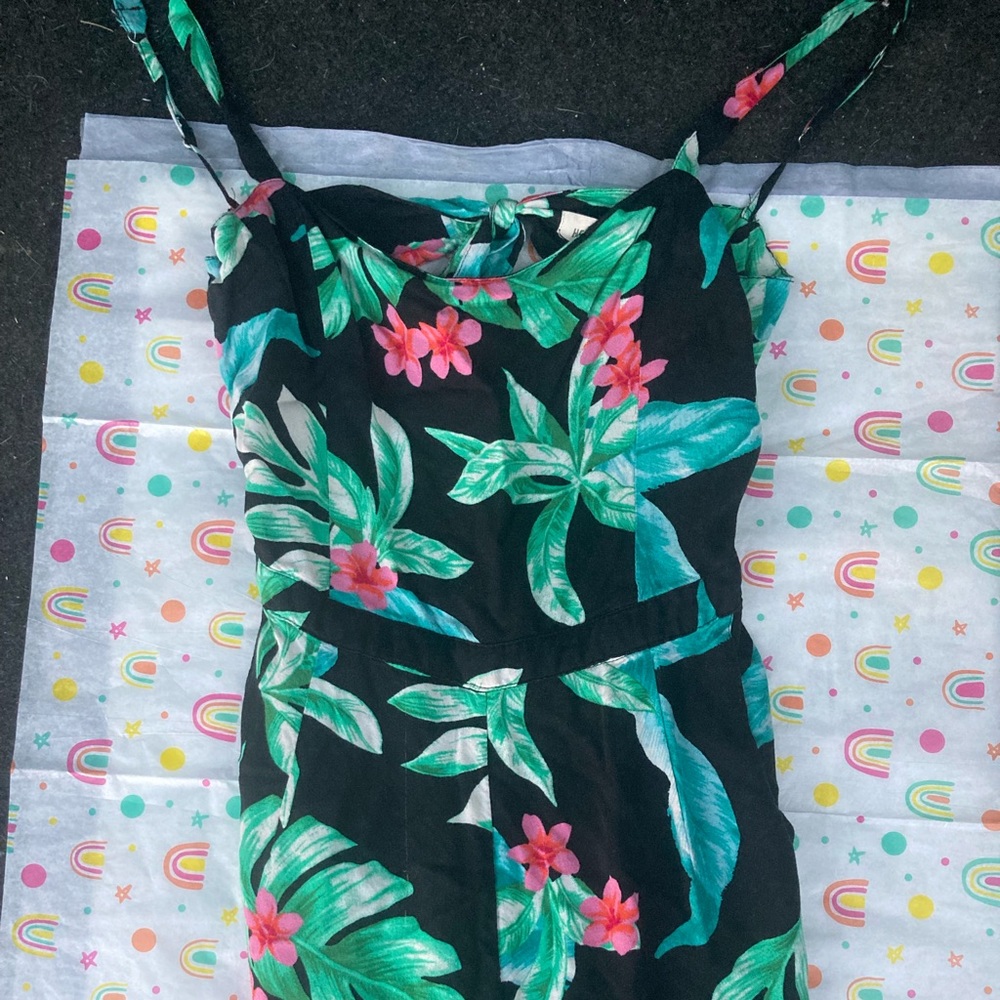 Floral jumpsuit